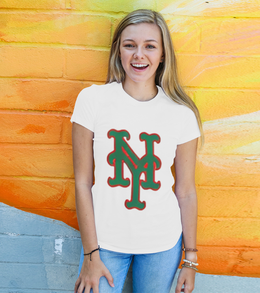 New York Mets Italian Heritage Night 2026 Mets NY Green And Red T-Shirt