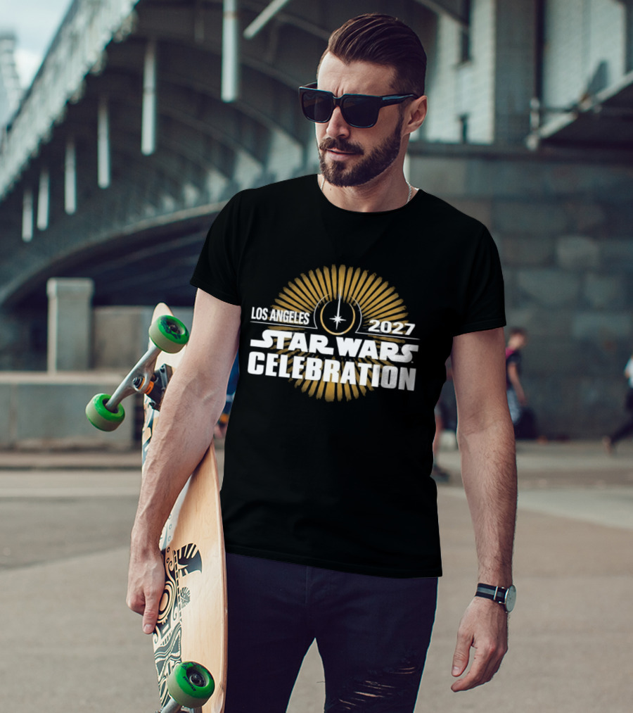 Los Angeles 2027 Star Wars Celebration Sunburst T-Shirt