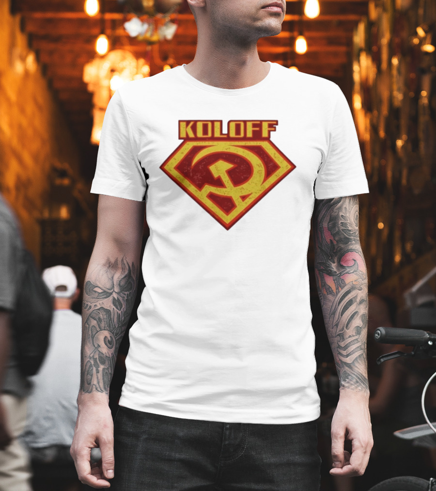 Koloff Hero With Hammer And Sickle Symbol Pro Wrestling Tees T-Shirt