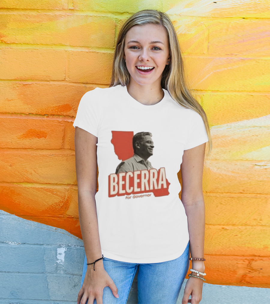 Becerra For Governor Xavier Becerra Election Photo T-Shirt