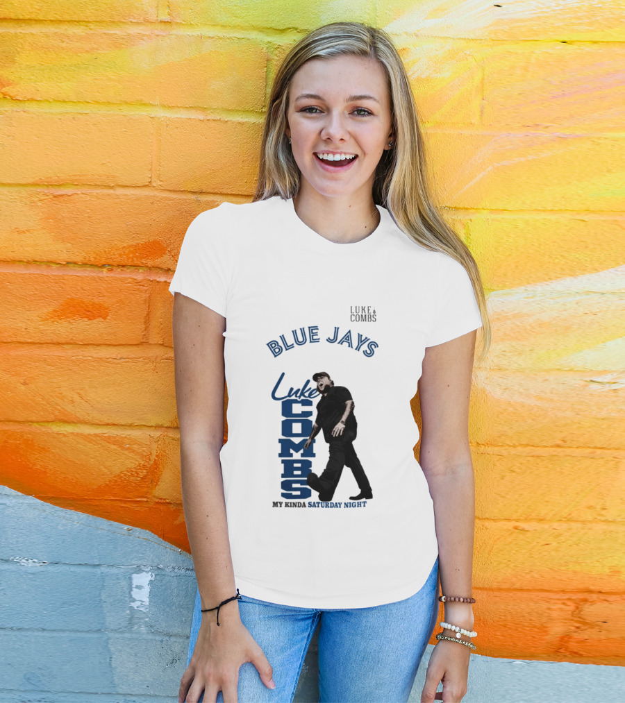 Blue Jays Luke Combs Saturday Night Toronto 2026 Tour Concert T-Shirt