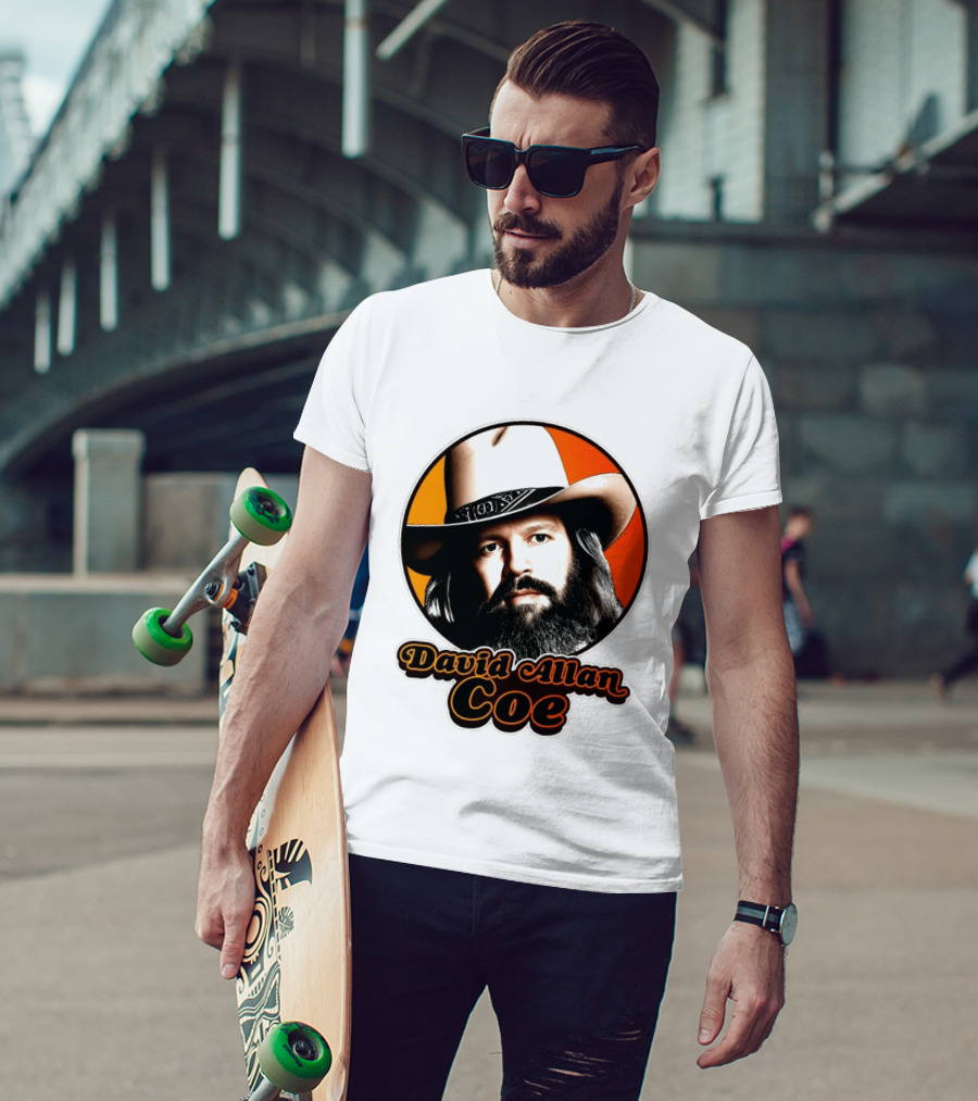 David Allan Coe Memories Legend RIP Cowboy Hat T-Shirt