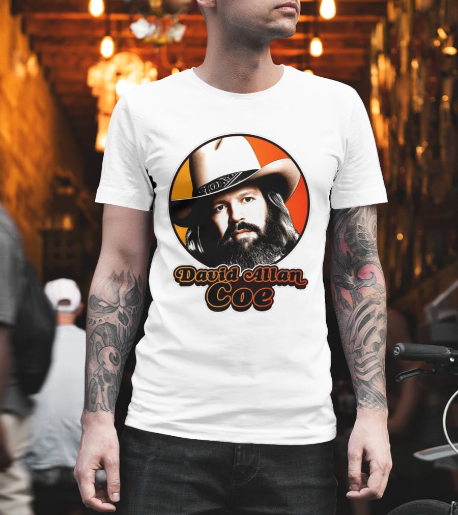 David Allan Coe Memories Legend RIP Cowboy Hat T-Shirt