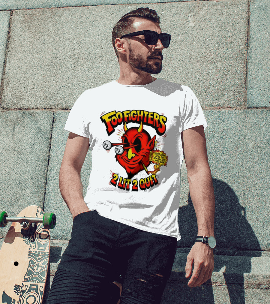 Foo Fighters Secret Show New York City Irving Plaza 2 Lit 2 Quit 2026 T-Shirt