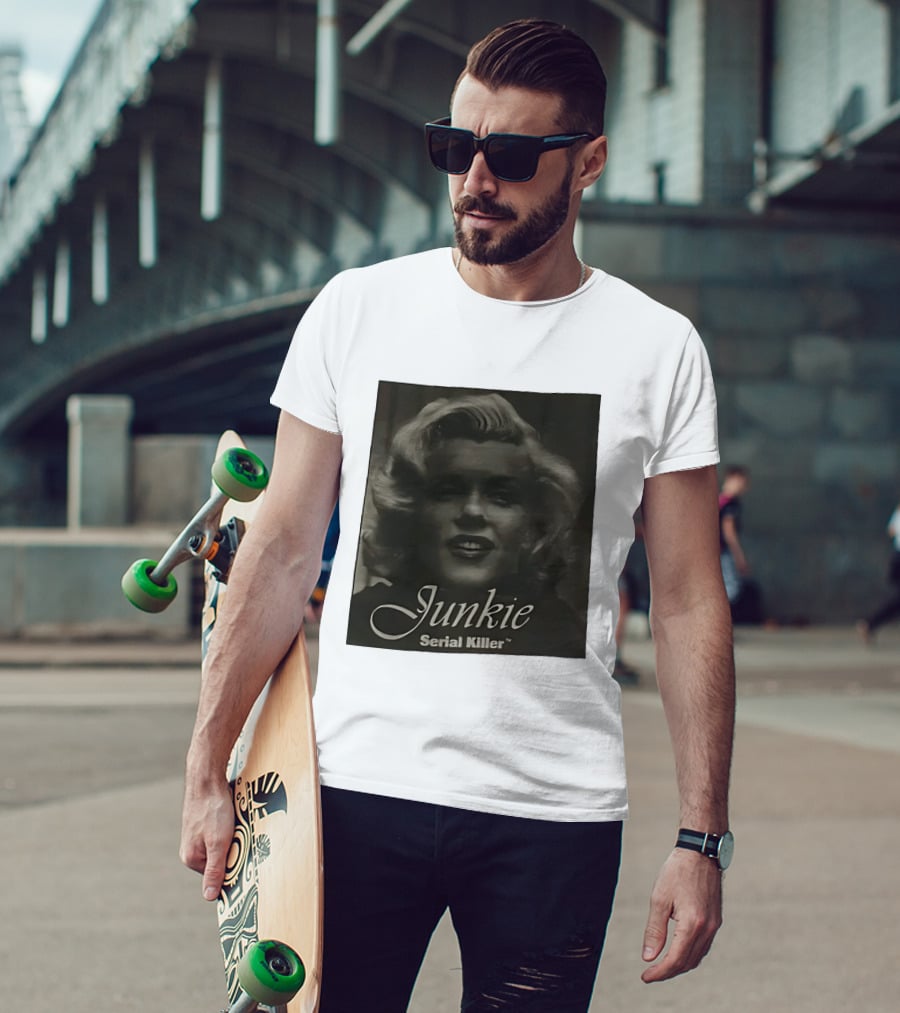 Junkie Serial Killer Retro Hollywood T-Shirt