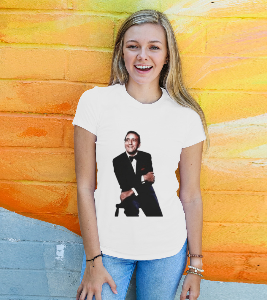 Tony Bennett The Way You Look Sitting Pose T-Shirt