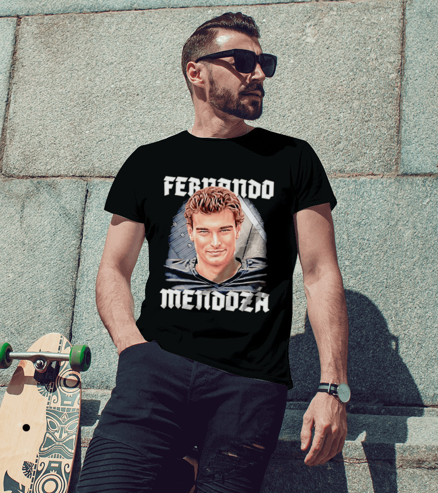 Fernando Mendoza Las Vegas Raiders Raider Nation Quarterback T-Shirt