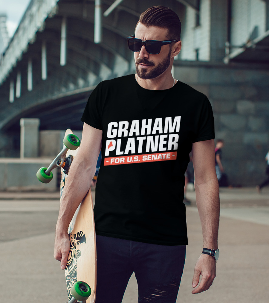 Graham Platner For U.S. Senate Campaign Political Elect T-Shirt