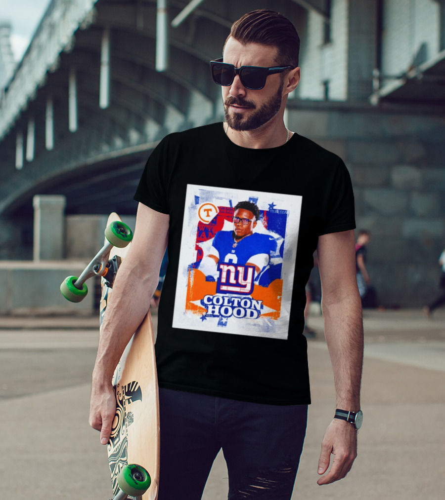 Colton Hood New York Giants 2026 Draft NY Giants Football T-Shirt