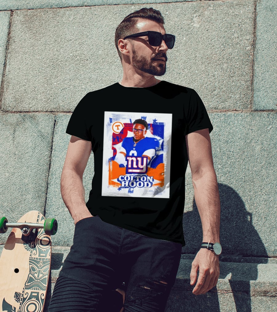 Colton Hood New York Giants 2026 Draft NY Giants Football T-Shirt