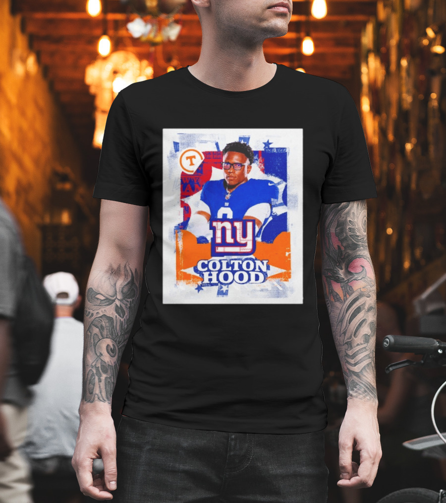 Colton Hood New York Giants 2026 Draft NY Giants Football T-Shirt