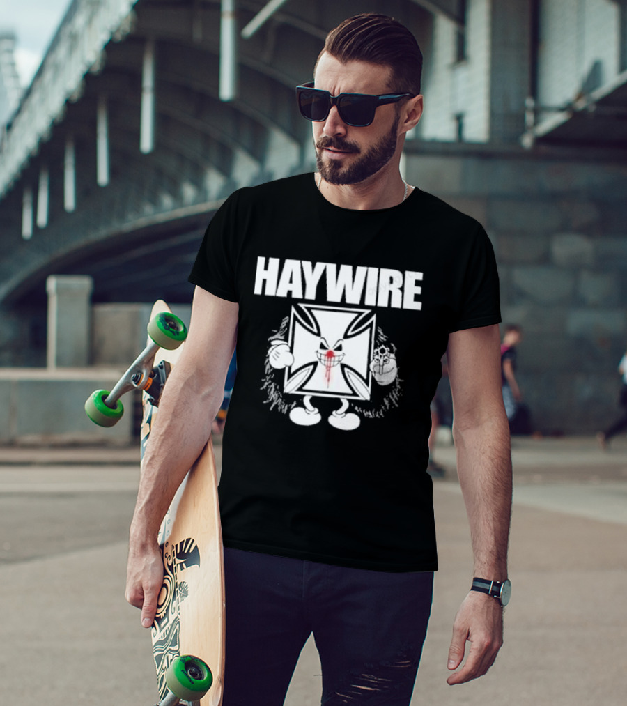 Haywire Andrew WK Manifesting Tour 2026 Collaboration Concept Microwave Salad T-Shirt