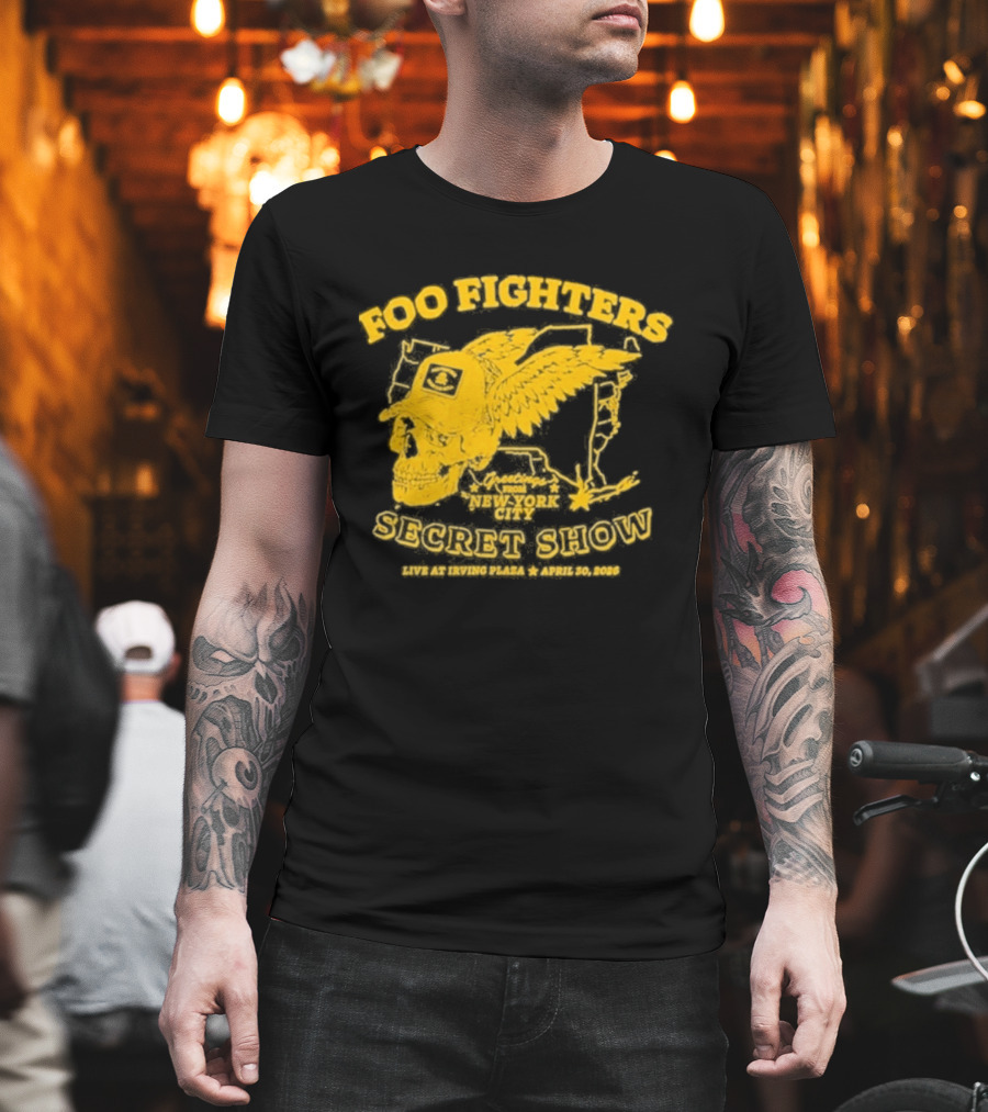 New York City Foo Fighters Secret Show Live At Irving Plaza April 30 2026 T-Shirt