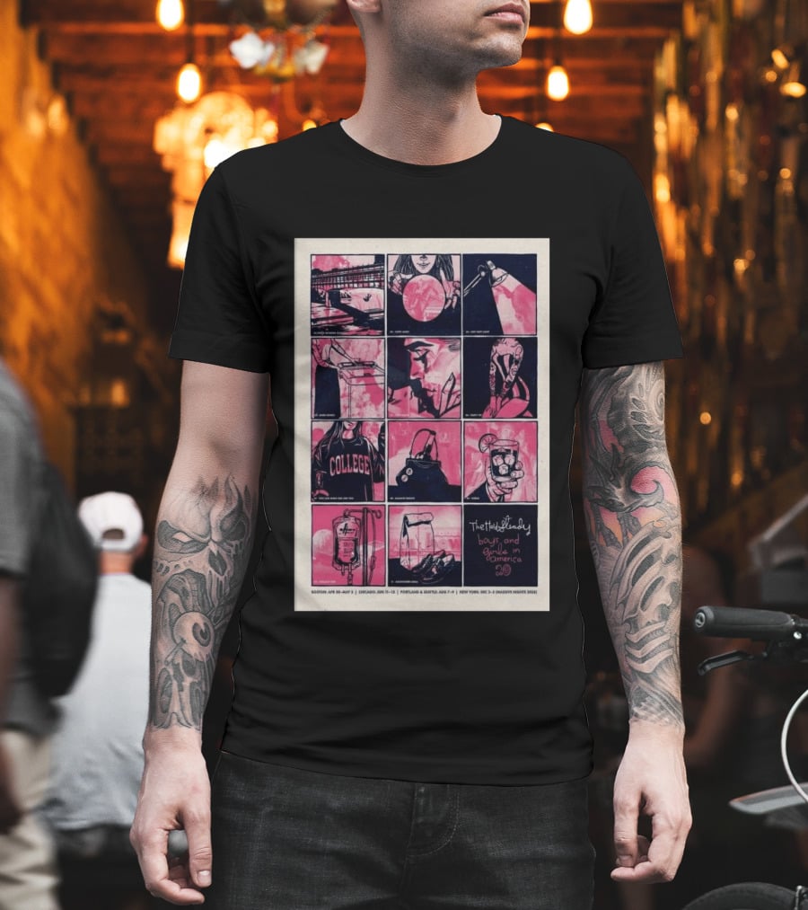 The Hold Steady Boys And Girls In America Tour Boston April 30 May 2 2026 T-Shirt