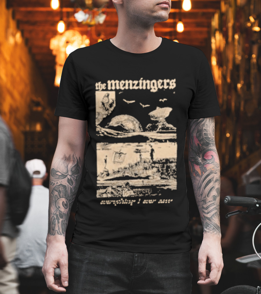 The Menzingers Landscape Metaphor Cities Wander Songs T-Shirt