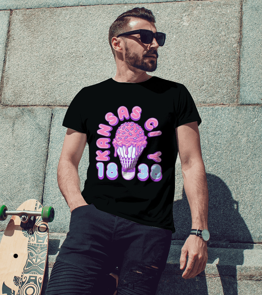 Kansas City Ice Cream 1838 Where I'm From T-Shirt
