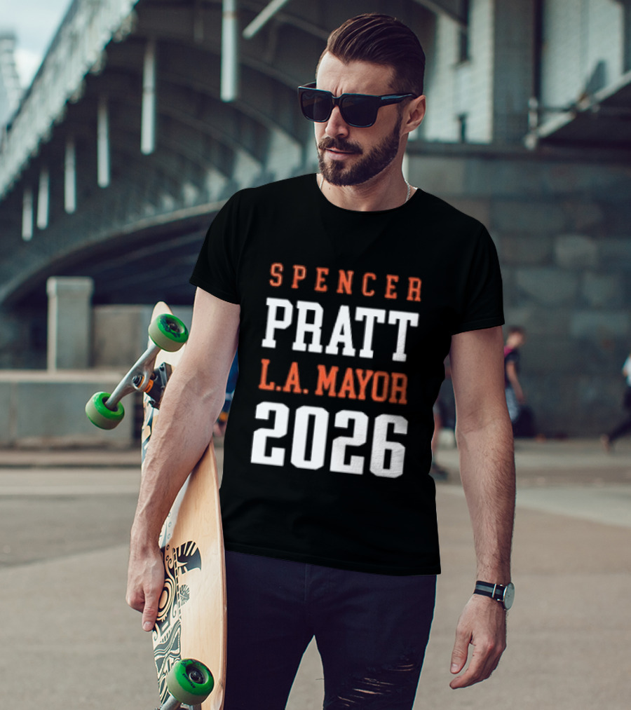 Spencer Pratt LA Mayor 2026 Campaign T-Shirt