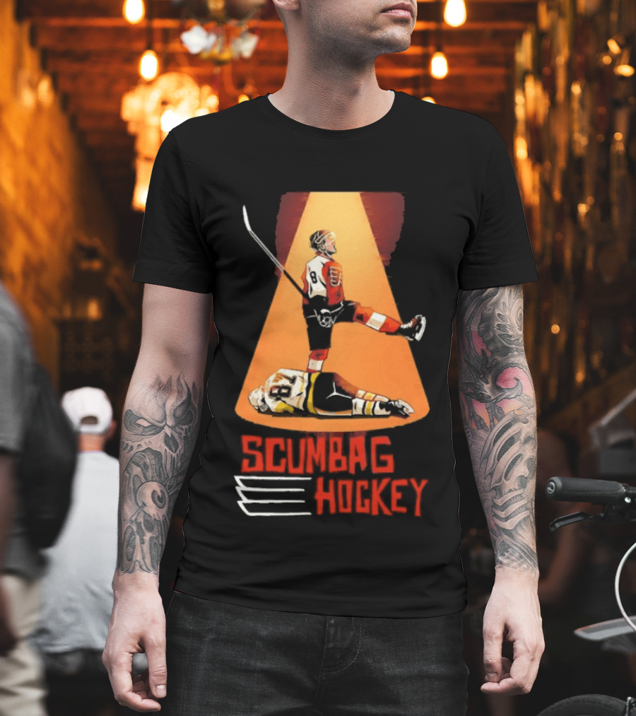Philadelphia Flyers Cam York Scumbag Hockey Vs Pittsburgh Penguins Sidney Crosby T-Shirt