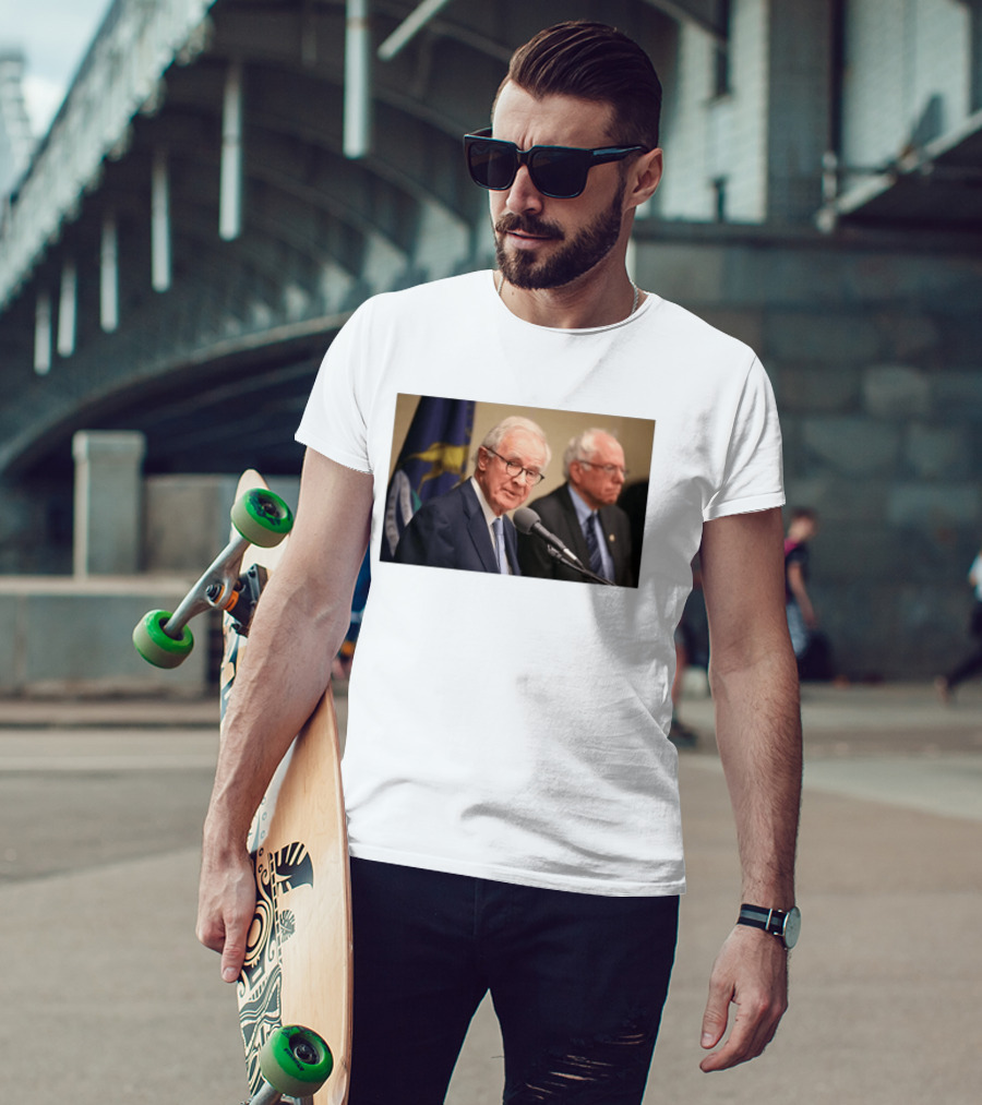 Donald W. Riegle Michigan Political Legacy Speaker Event With Bernie Sanders T-Shirt