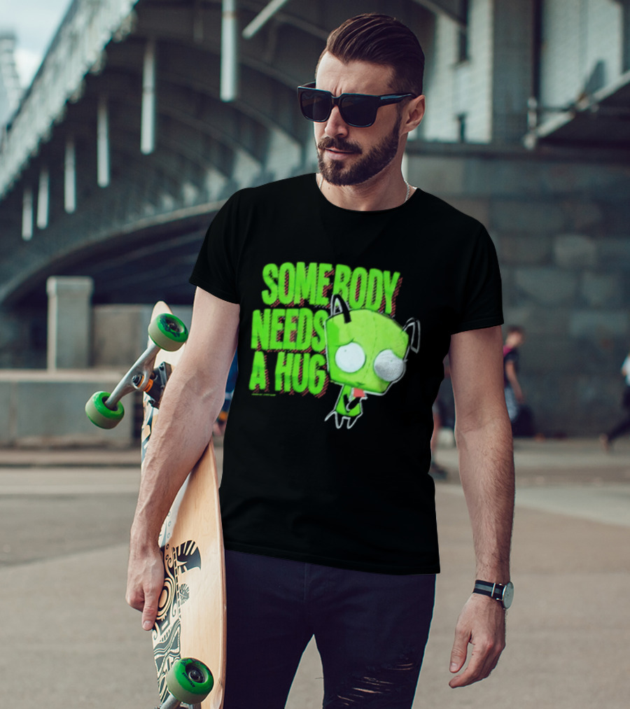 Somebody Needs A Hug Gir Invader Zim T-Shirt
