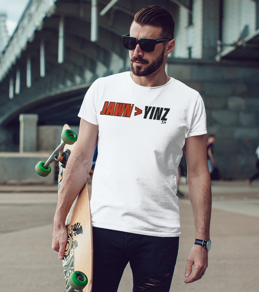 Philadelphia Hockey Jawn Greater Than Yinz T-Shirt