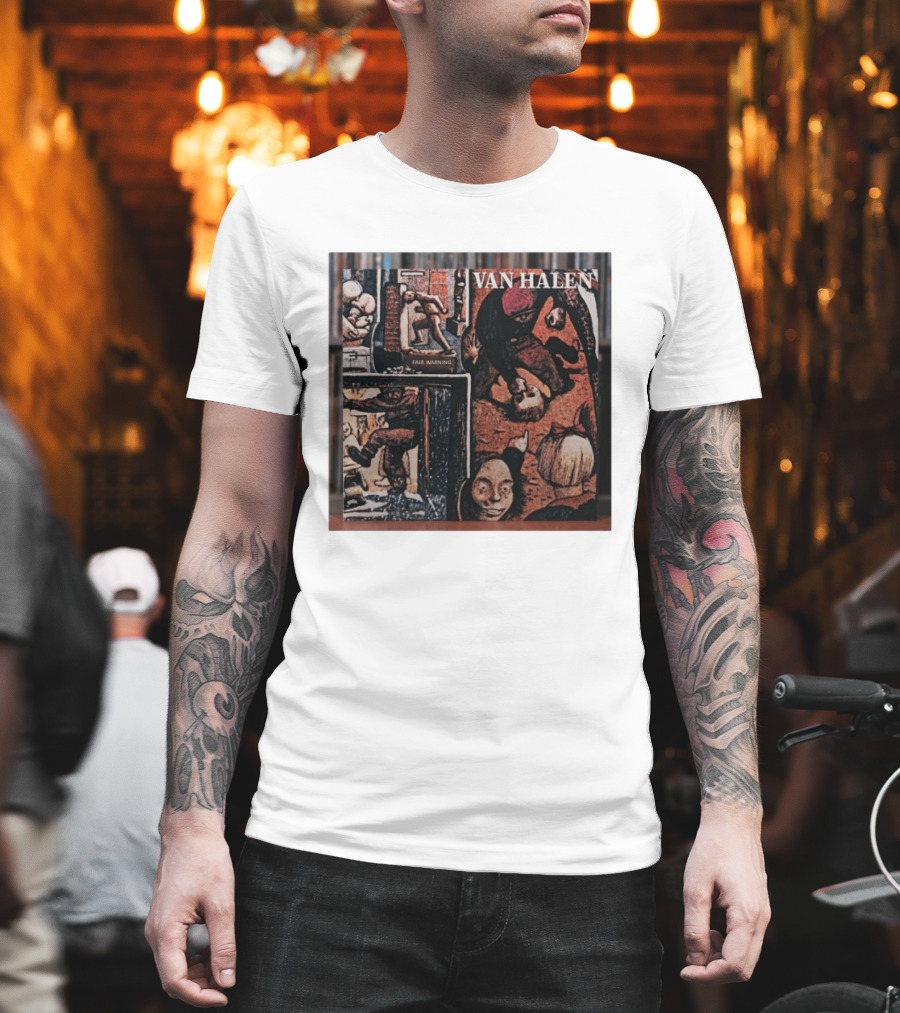 Van Halen Fair Warning Album Cover Art Released 1981 T-Shirt