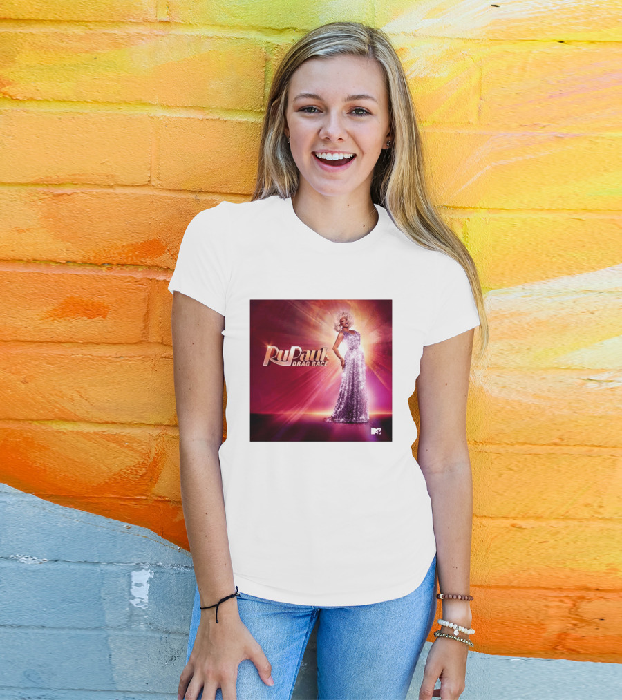 RuPaul's Drag Race Season 18 2026 MTV Bright Lights Glamor And Elegance T-Shirt
