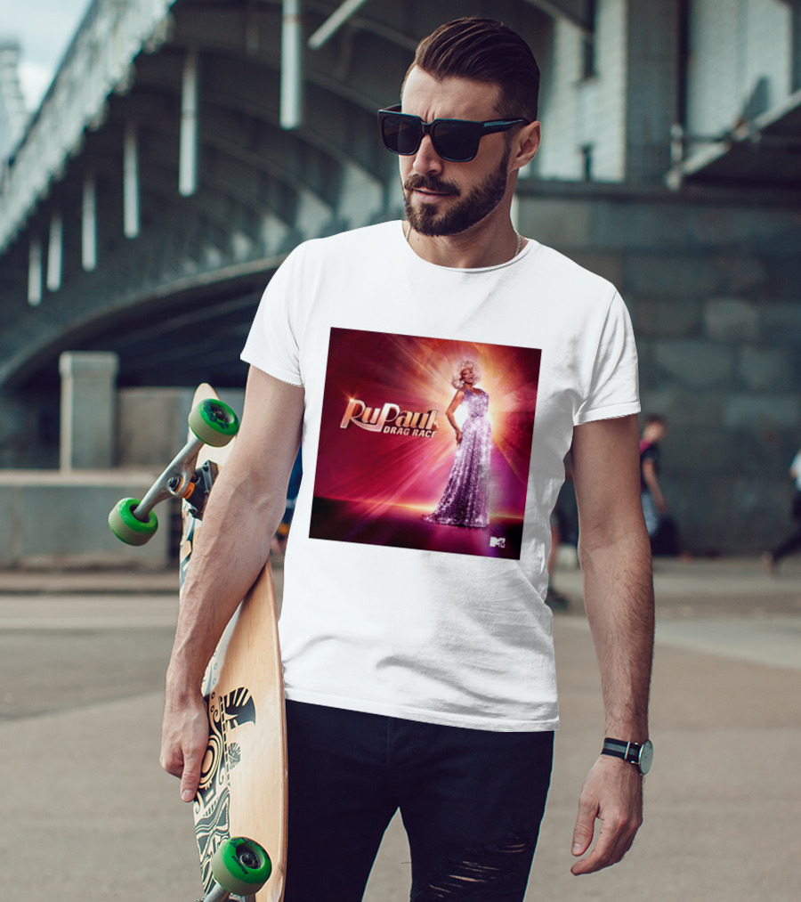 RuPaul's Drag Race Season 18 2026 MTV Bright Lights Glamor And Elegance T-Shirt