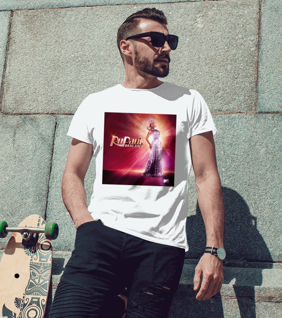 RuPaul's Drag Race Season 18 2026 MTV Bright Lights Glamor And Elegance T-Shirt