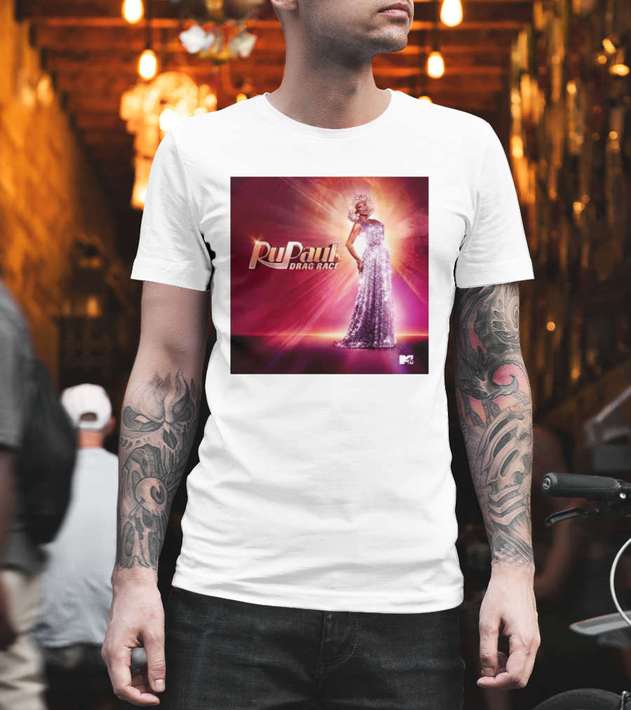 RuPaul's Drag Race Season 18 2026 MTV Bright Lights Glamor And Elegance T-Shirt