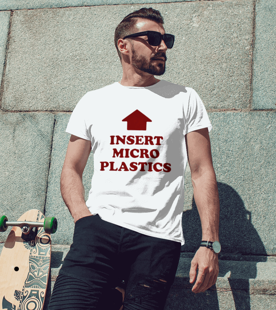 Insert Microplastics Red Arrow T-Shirt