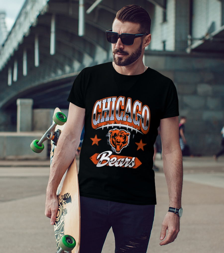 Chicago Bears 2026 Americana Stars Team T-Shirt