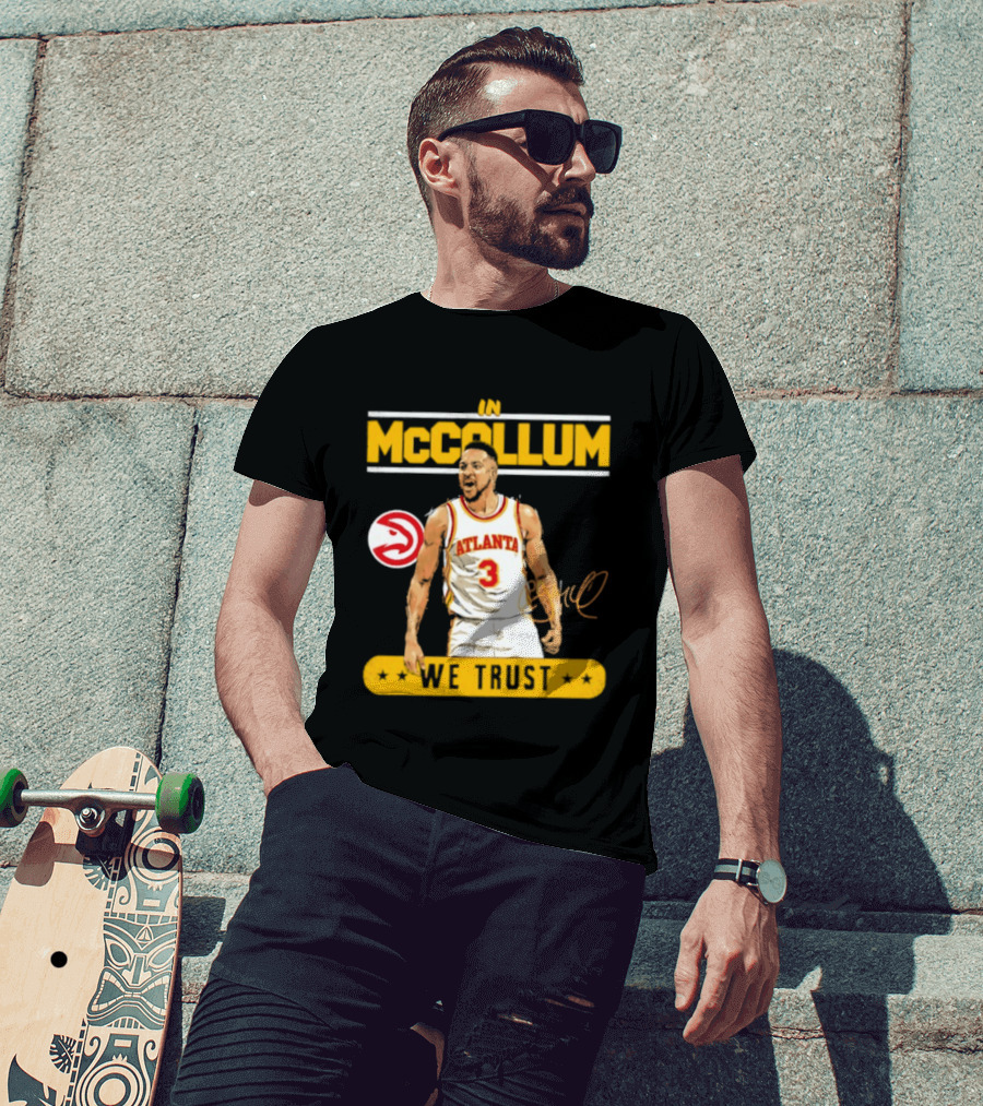 Atlanta Hawks CJ McCollum In McCollum We Trust T-Shirt