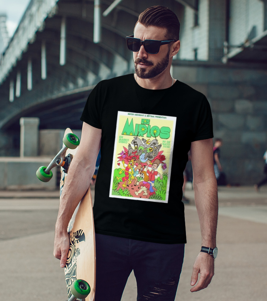 Mister Midnight Y Réptima Presentan Los Mirlos En Marko Disko Tijuana Mayo 30 2026 T-Shirt