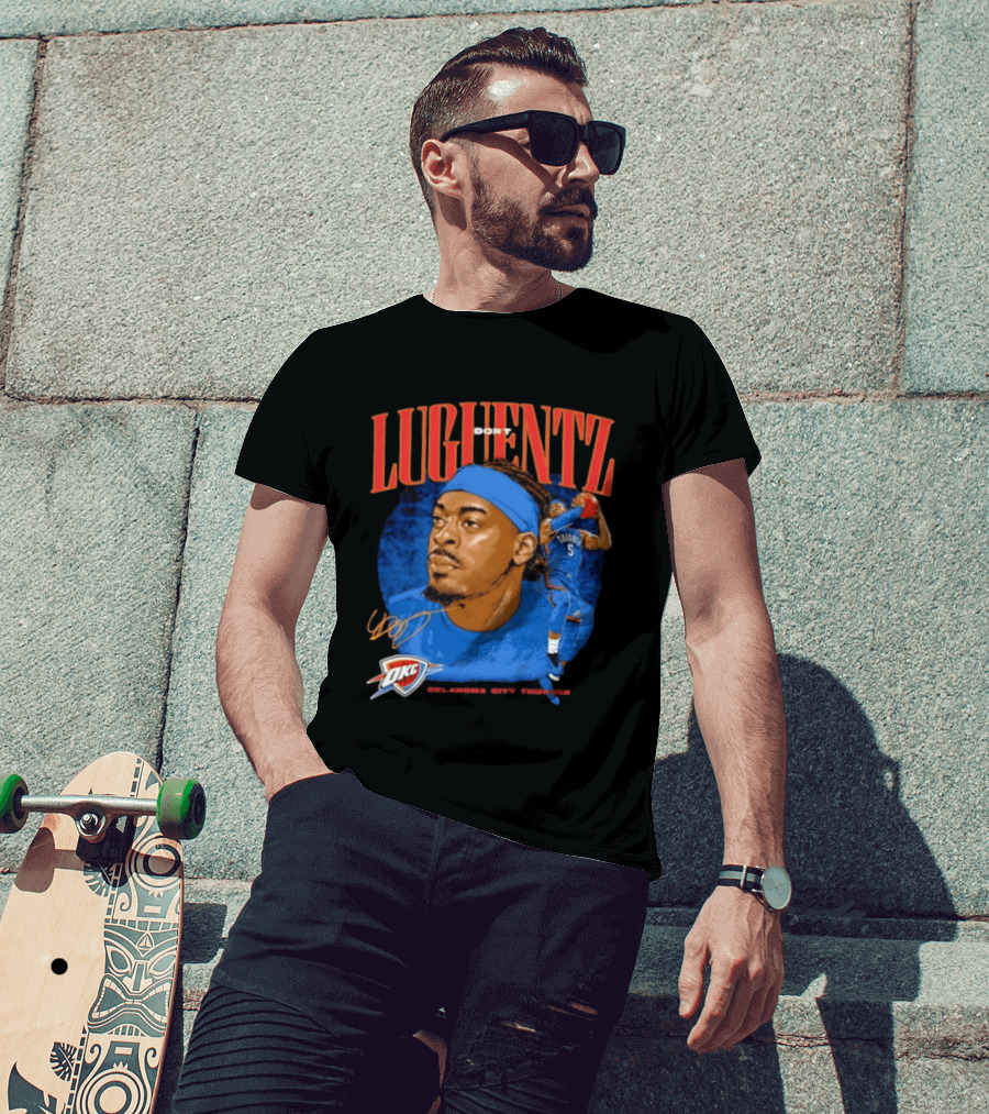 Luguentz Dort Oklahoma City Thunder Basketball OKC Star Player T-Shirt