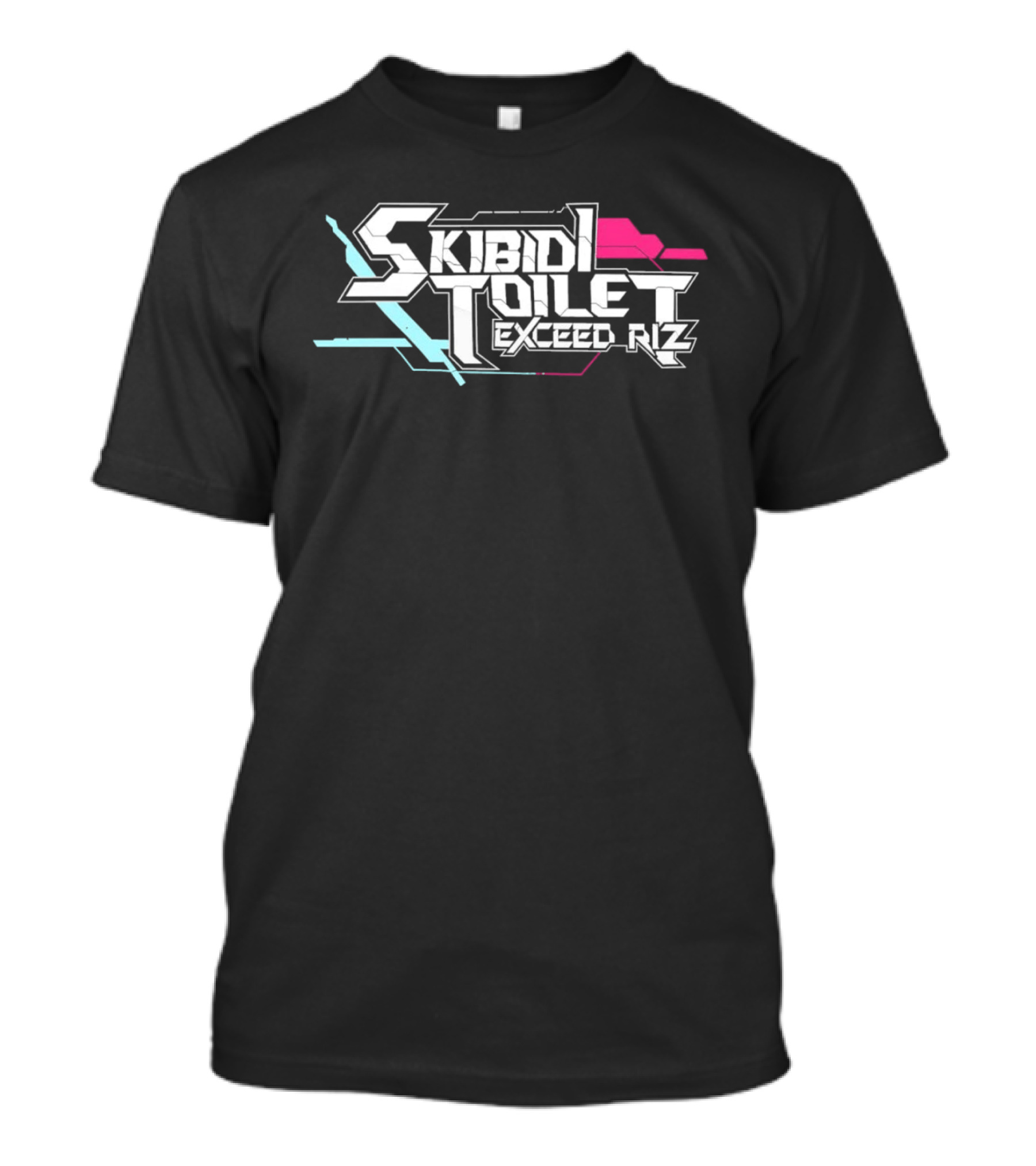 Original Skibidi Toilet Exceed Riz Neon T-Shirt