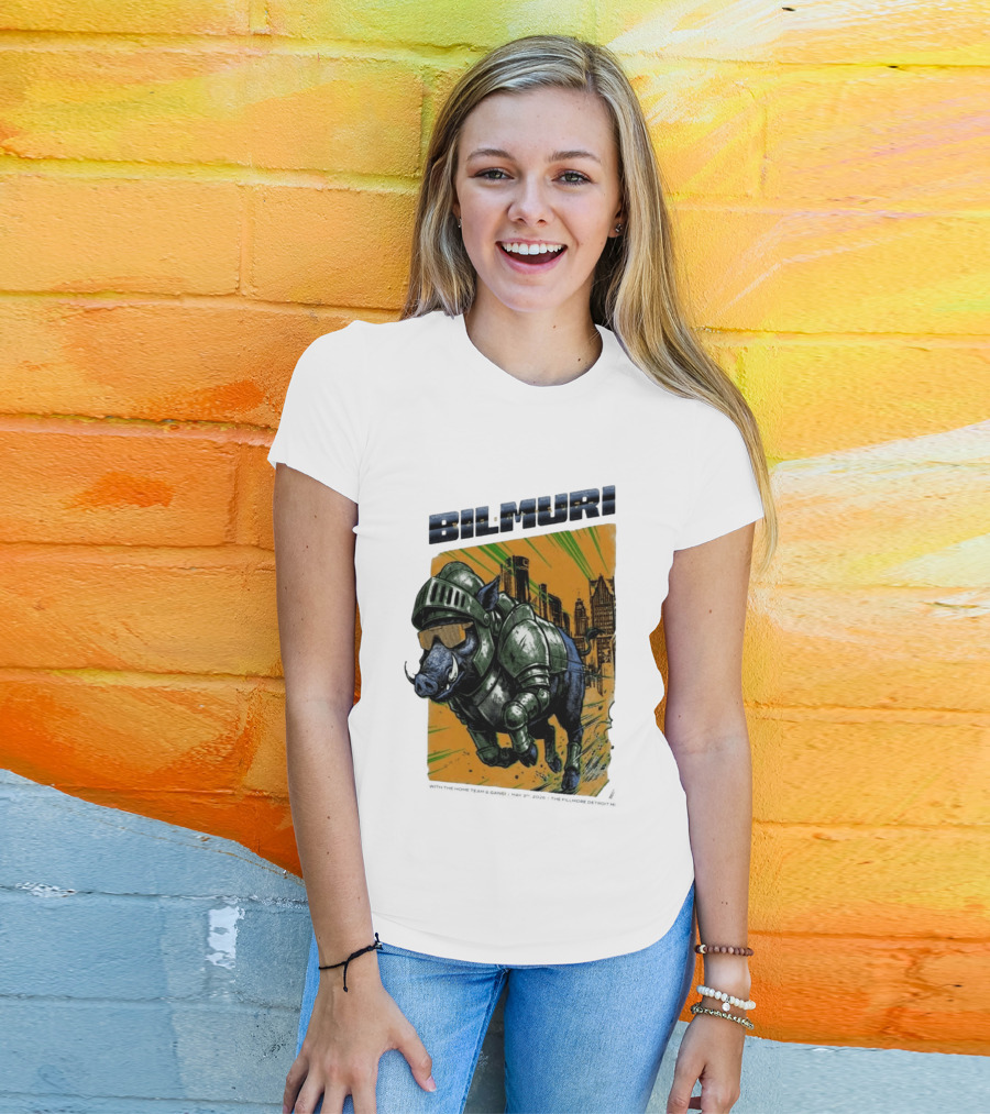Bilmuri Armored Boar Detroit Skyline The Fillmore May 3 2026 T-Shirt