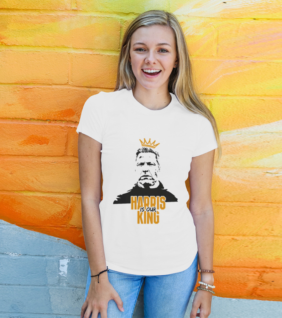 Cambridge United FC Harris Is Our King Crown Portrait 2026 T-Shirt