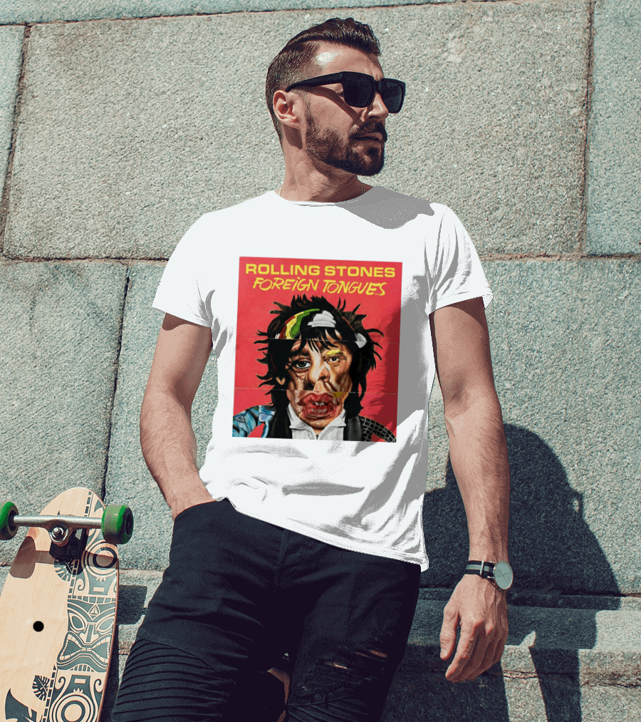 The Rolling Stones Foreign Tongues Album Cover Art 2026 T-Shirt