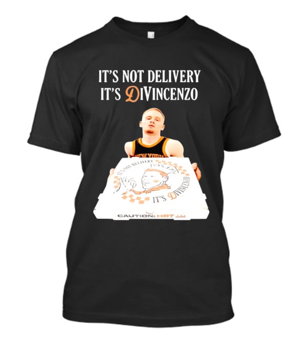 It's Not Delivery It's DiVincenzo Basketball Pizza Box T-Shirt