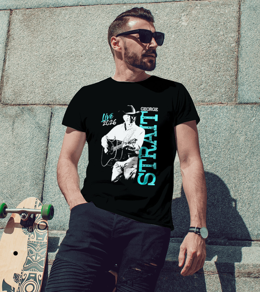 George Strait Live 2026 Death Valley Edition Black T-Shirt