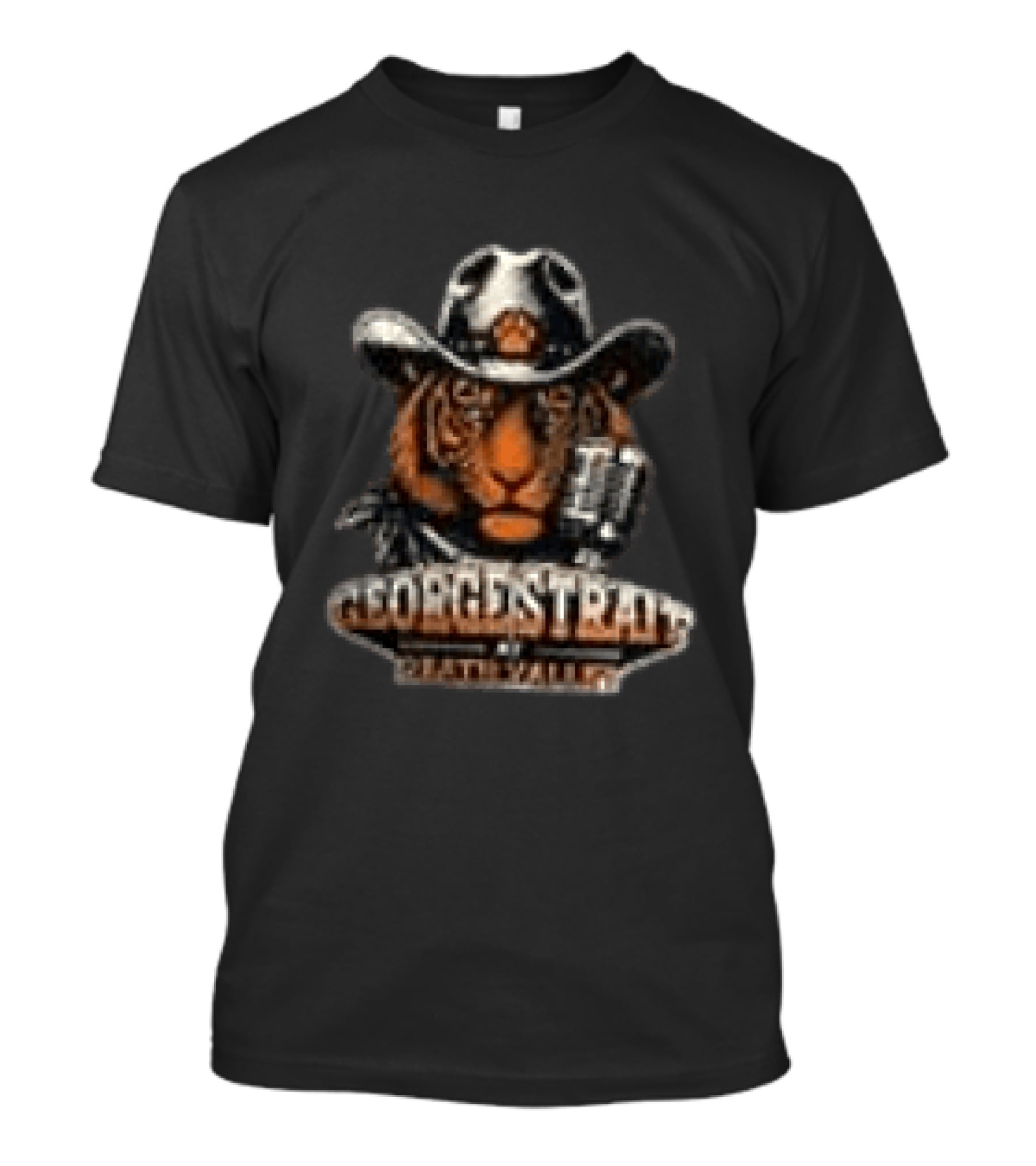 George Strait X Clemson Tigers At Death Valley Stadium T-Shirt