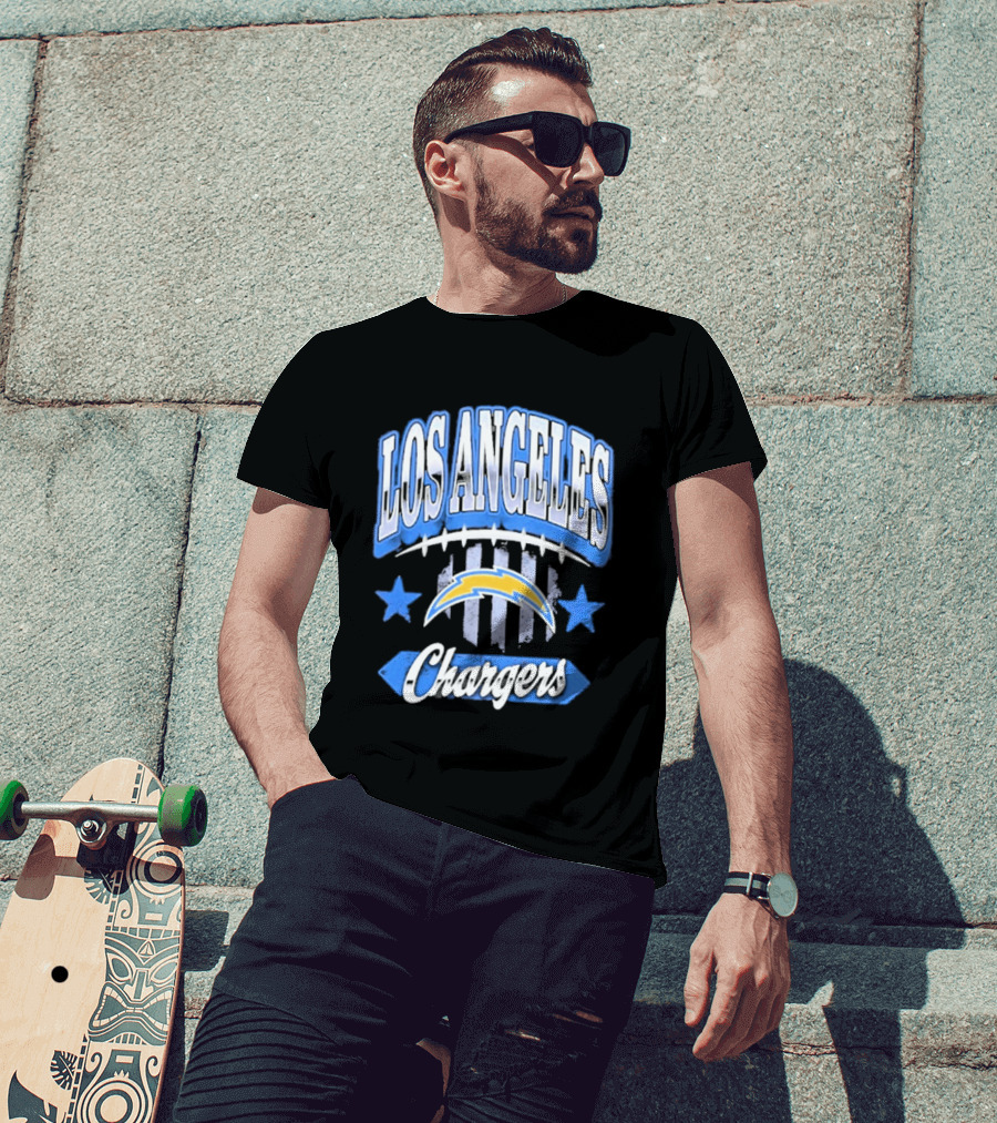 Los Angeles Chargers Americana Stars And Stripes 2026 T-Shirt