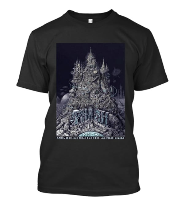Phish Live At Sphere Las Vegas 2026 April 18 May 1 2 2026 T-Shirt