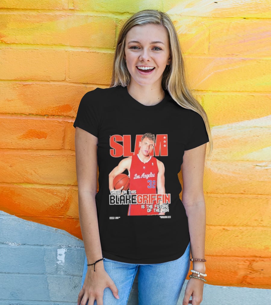 SLAM Los Angeles Clippers Blake Griffin Chew On This Is The Future Of The NBA T-Shirt