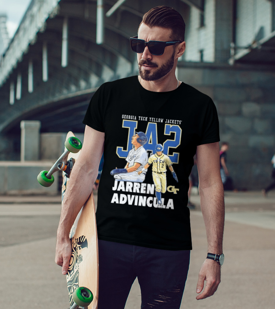 Georgia Tech Yellow Jackets JA2 Jarren Advincula T-Shirt