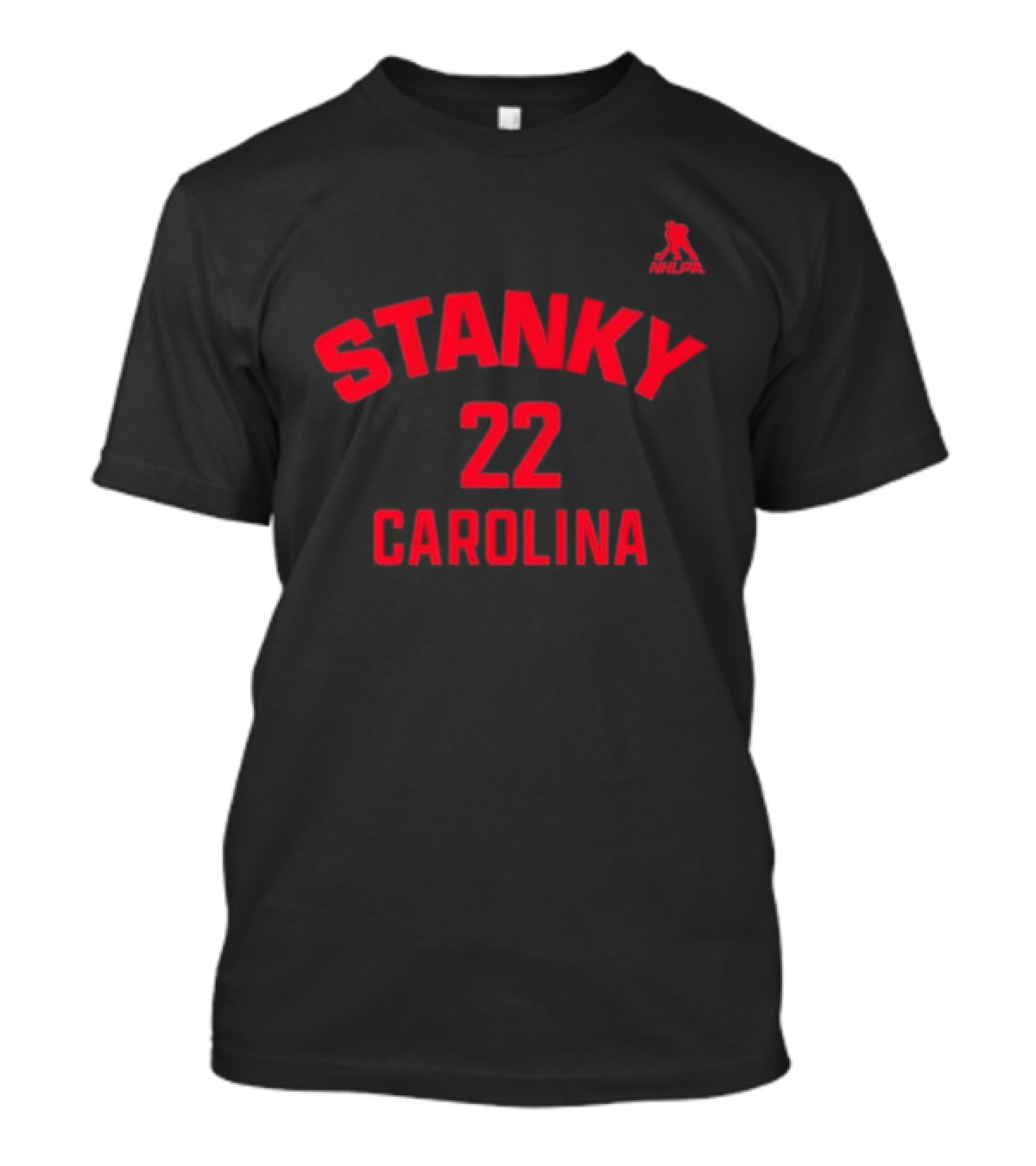 Logan Stankoven Carolina Name & Number T-Shirt