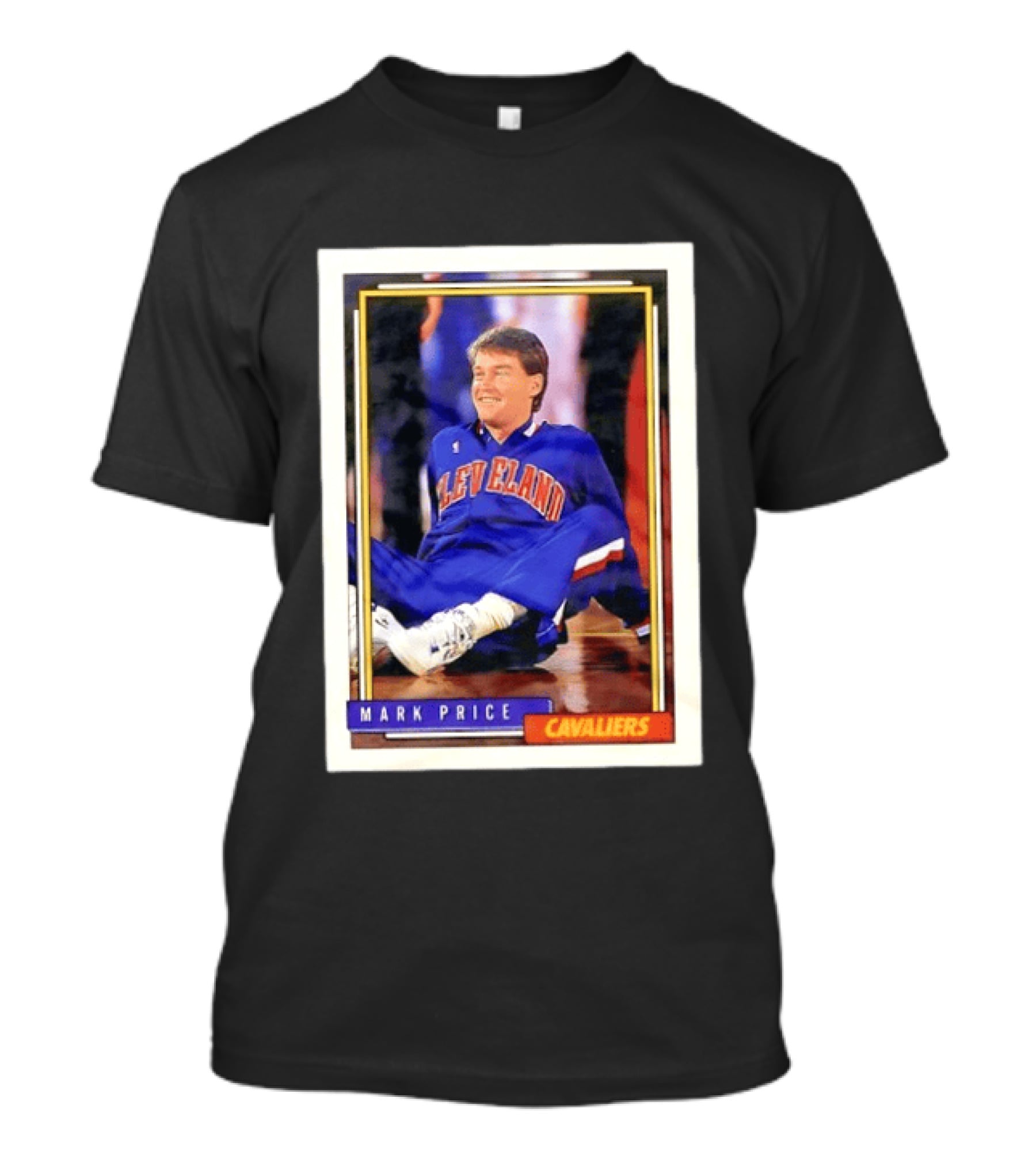 Cleveland Cavaliers Mark Price 1992 Basketball Trading Card Classic Moment T-Shirt