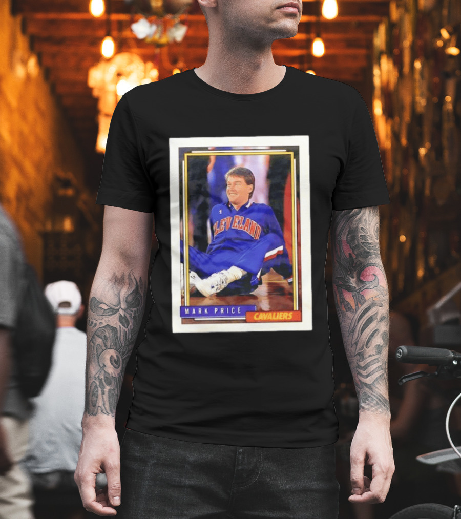 Cleveland Cavaliers Mark Price 1992 Basketball Trading Card Classic Moment T-Shirt
