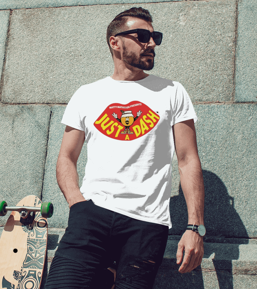 Matty Matheson Presents Just A Dash Lips With Cartoon T-Shirt